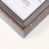 Фоторамка пластик "Вавилон" 21х30 см, сине-голубой Фоторамка пластик "Вавилон" 21х30 см, сине-голубой