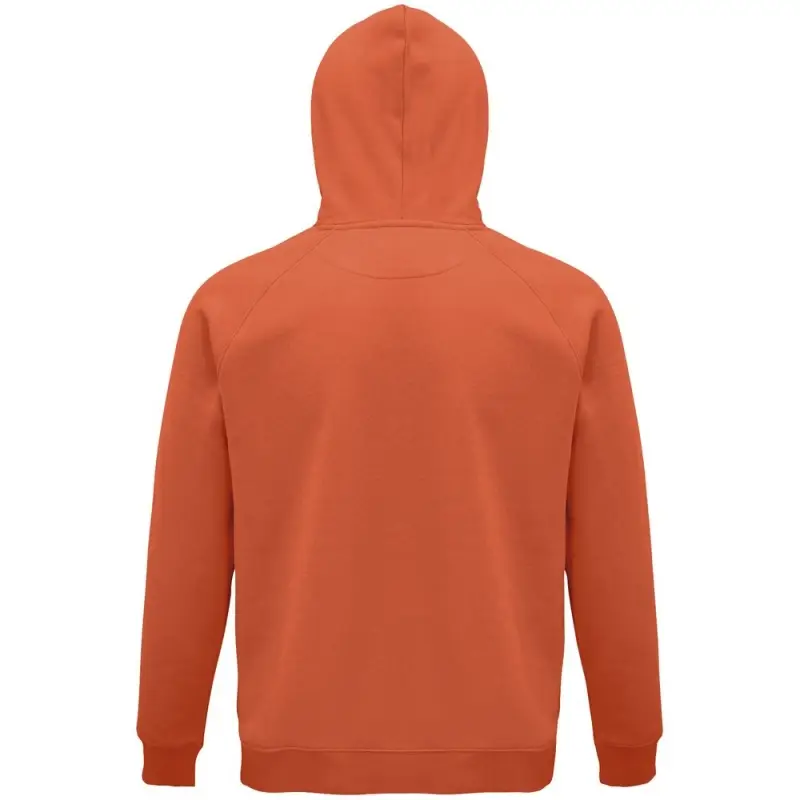 Толстовка унисекс Stellar, оранжевая, размер XS