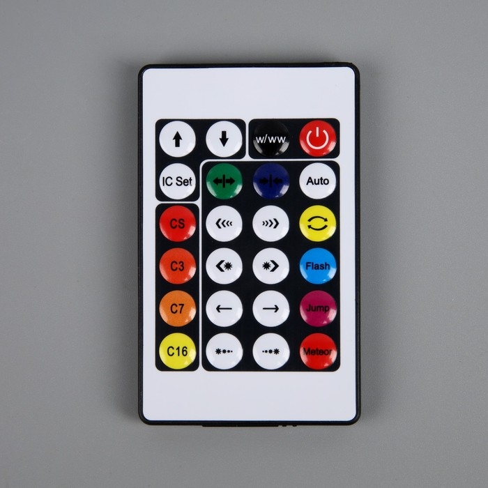 Умная гирлянда &laquo;Нить&raquo; 6 м с насадками &laquo;Калейдоскоп&raquo;, IP20, тёмная нить, 20 LED, свечение RGB, USB