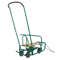 Санки &laquo;Ветерок 7 универсал&raquo;, цвет зелёный