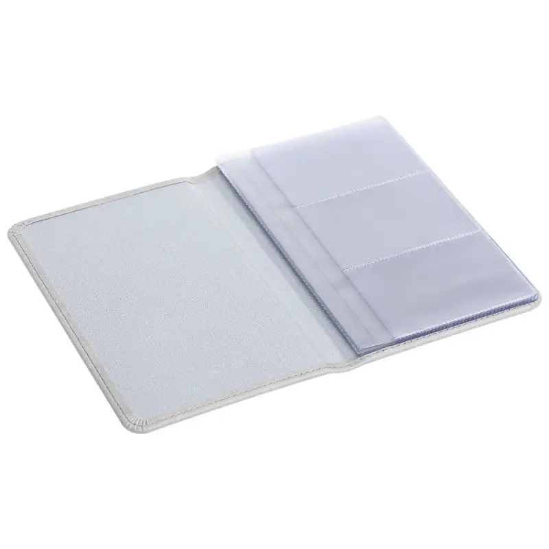 Визитница &laquo;На шаг впереди&raquo;, серая