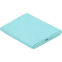 Полотенце вафельное &laquo;Деметра&raquo;, малое, голубое (голубая мята)