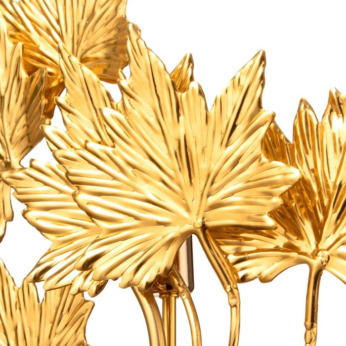 Бра Бра "Клен" 1хЕ14 40Вт золото 55х55х15 см