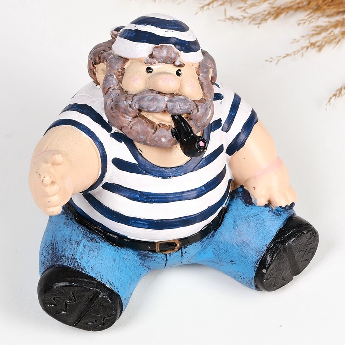 Фигура Фигура "Моряк с трубкой" 15х12х13см