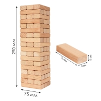 Настольная игра дженга с фантами &laquo;Башня с фантами&raquo;, 54 эл.