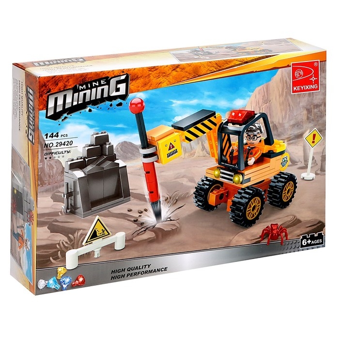 Конструктор &laquo;Кладоискатели. Бур&raquo;, 144 детали