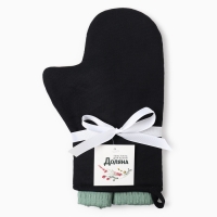 Набор кухонный Hope варежка 18х28см, полотенце вафля 2 шт. 35х60см