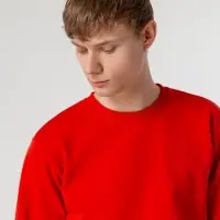 Толстовка Unit Toima Heavy красная, размер 4XL