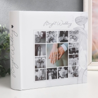 Фотоальбом на 200 фото 10х15 см, бум. листы , книж. переплет "bright wedding" Сентябрь Фотоальбом на 200 фото 10х15 см, бум. листы , книж. переплет "bright wedding" Сентябрь