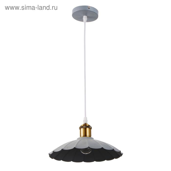 Светильник BayerLux 2034849/1 E27 40Вт серый-медь 25х25х10 см