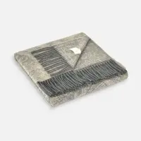 Плед Magnolia, коричневый