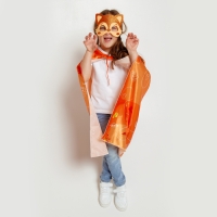 Карнавальный набор &laquo;Рыжая лисичка&raquo;: плащ, маска