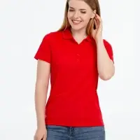 Рубашка поло женская Eclipse H2X-Dry белая, размер L