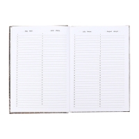 Ежедневник недатированный, A5, 136 листов, Attomex. Arkona, твердая обложка, бумвинил с поролоном, ляссе, блок 70%, серый Ежедневник недатированный, A5, 136 листов, Attomex. Arkona, твердая обложка, бумвинил с поролоном, ляссе, блок 70%, серый