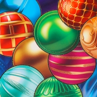 Новогодняя деревянная головоломка для детей «Новый год! Ёлочные шарики», 21 х 15 см Новогодняя деревянная головоломка для детей «Новый год! Ёлочные шарики», 21 х 15 см