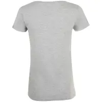 Футболка женская «Преодолень», серый меланж, размер XL Футболка женская «Преодолень», серый меланж, размер XL