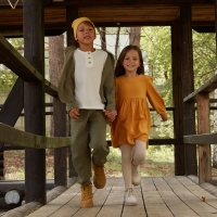 Костюм (рубашка и брюки) детский KAFTAN "Муслин", р.28 (86-92см) хаки