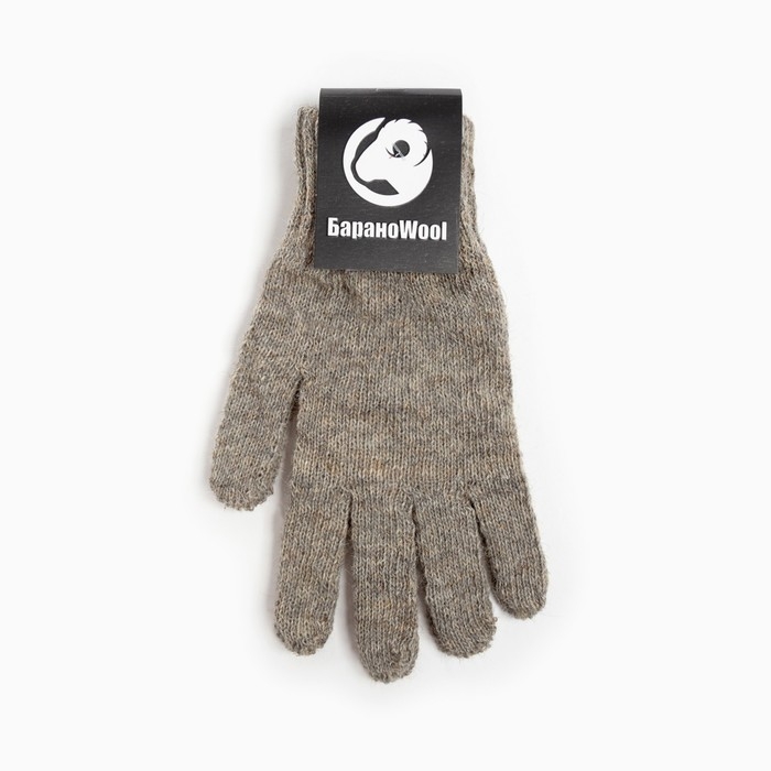 Перчатки женские, цвет светло-серый, размер 18 Перчатки женские, цвет светло-серый, размер 18