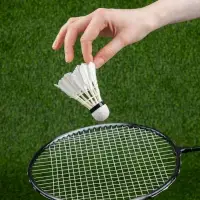 Набор для игры в бадминтон Gloucester, черно-серый