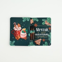 Аромамасло новогоднее на открытке &laquo;Новый год: мечтай&raquo;, аромат пряности, 5 мл