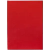 Ежедневник Flat Light, недатированный, красный
