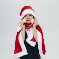 Карнавальный набор &laquo;Зимняя красавица&raquo;: накидка и колпак