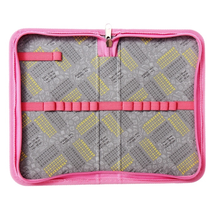 Пенал 1 секция 115 х 205 х 30 мм, Calligrata Пенал 1 секция 115 х 205 х 30 мм, Calligrata "Nice", ламинированный картон