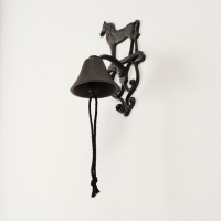 Колокол сувенирный чугун "Лошадь" 13х13,5х24,5 см Колокол сувенирный чугун "Лошадь" 13х13,5х24,5 см