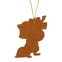 Ёлочная деревянная подвеска «Новый год! Енотик» Ёлочная деревянная подвеска «Новый год! Енотик»