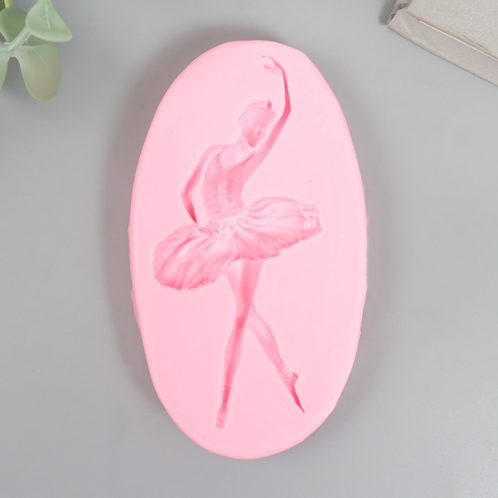 Молд силикон Молд силикон "Балерина" 0,8х8,5х8,5 см, МИКС