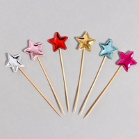 Шпажки &laquo;Звёздочки&raquo;, 15 см, набор 24 шт