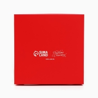 Складная коробка под маленький торт «Зимний город», 15 х 15 х 18 см, Новый год Складная коробка под маленький торт «Зимний город», 15 х 15 х 18 см, Новый год