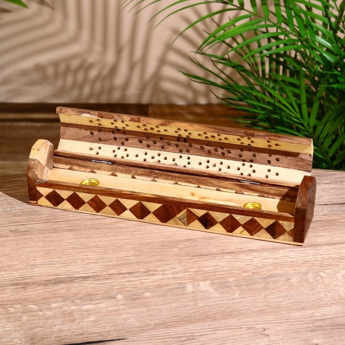 Подставка под благовония Подставка под благовония "Инди" дерево 30х6х6 см