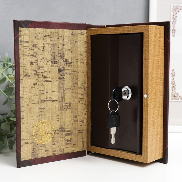 Сейф шкатулка книга Сейф шкатулка книга "Капитал" 21х13х5 см