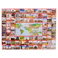 Настольная игра &laquo;ФОТОвикторина. Чудеса света&raquo;, 90 вопросов, 7+