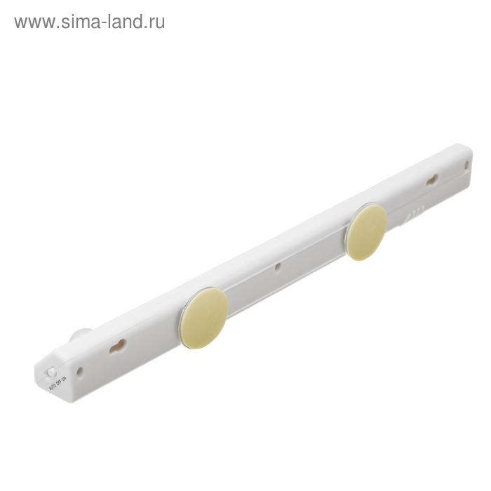 Светильник мебельный угловой, 8 Вт, COB LED, датчик движения, 6500K, 4xAA ( не в компл )