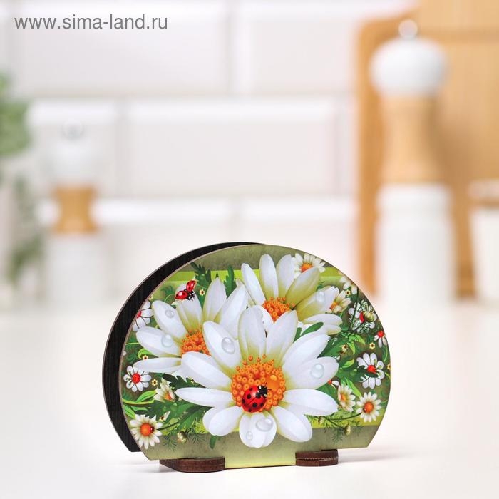 Салфетница Салфетница "Букашка в ромашке", 13х10х5 см
