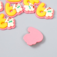 Декор для творчества "Цифра 6 со зверюшкой" набор 10 шт 1,9х2,1 см Декор для творчества "Цифра 6 со зверюшкой" набор 10 шт 1,9х2,1 см