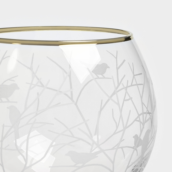 Набор стеклянных фужеров &laquo;Венский лес&raquo;, 350 мл, 6 шт