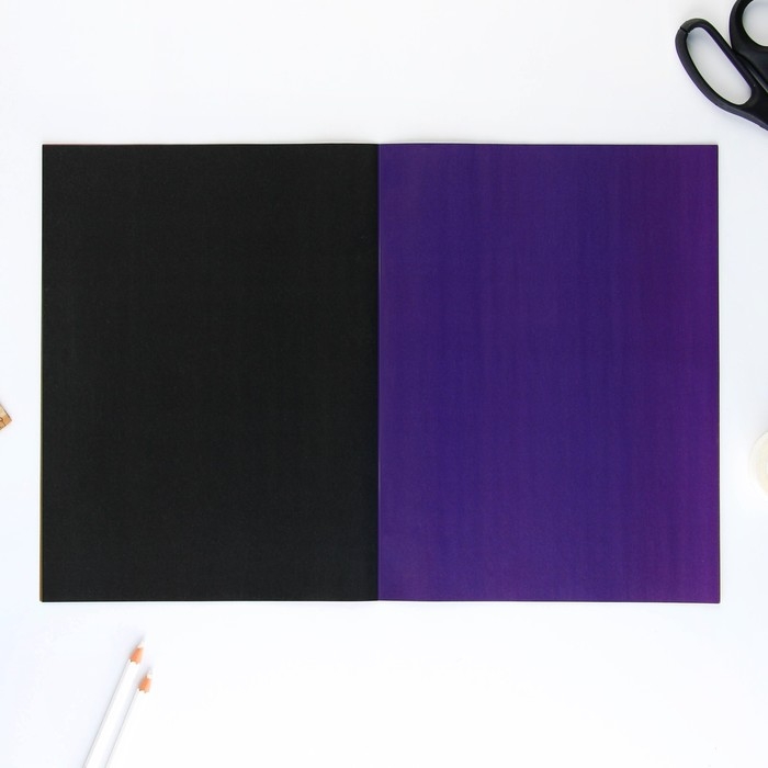 Бумага цветная двусторонняя А4 &laquo;1 сентября:Белочка&raquo; 16 листов 8 цветов мелованная, плотность 70-75 г/м&sup2;, обложка 80 г/м&sup2;