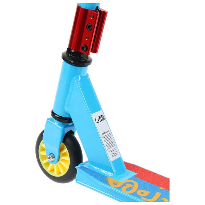 Самокат-снегокат 2 в 1 GRAFFITI, трюковой Самокат-снегокат 2 в 1 GRAFFITI, трюковой