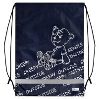 Мешок для обуви 480 х 360 мм, Феникс, шелкография, "Мишка" Мешок для обуви 480 х 360 мм, Феникс, шелкография, "Мишка"