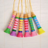 Музыкальная игрушка &laquo;Дудочка на веревочке&raquo;, высокая, цвета МИКС