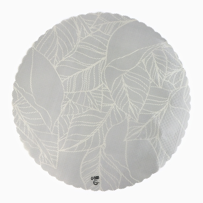 Салфетка сервировочная, плейсмат &laquo;Листья&raquo;, d=38 см