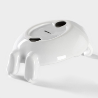 Блюдо сервировочное Доляна &laquo;Зайка&raquo;, 21&times;16&times;9,5 см, цвет белый