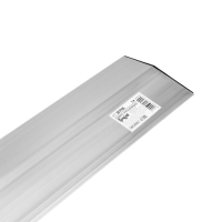 Правило трапециевидное ТУНДРА, 1 м, алюминий, 1 ребро жесткости Правило трапециевидное ТУНДРА, 1 м, алюминий, 1 ребро жесткости