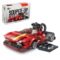 Конструктор &laquo;Гонка. Пламенный циклон&raquo;, 407 деталей