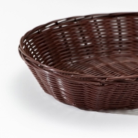 Корзинка для подачи Доляна &laquo;Шоко&raquo;, 27&times;21&times;6 см, цвет коричневый