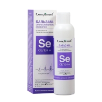 Бальзам-ополаскиватель для волос Compliment &laquo;Селен +&raquo;, активатор роста, профилактика выпадения, 200 мл