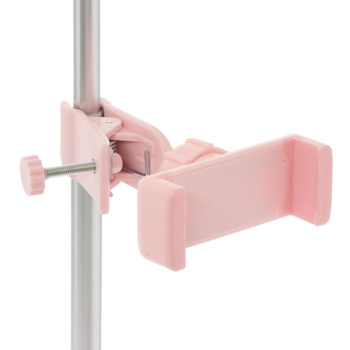 Набор Юного Блогера Windigo KIDS CB-98, лампа на штативе, микрофон, пульт, линзы,СЗУ,розовый Набор Юного Блогера Windigo KIDS CB-98, лампа на штативе, микрофон, пульт, линзы,СЗУ,розовый